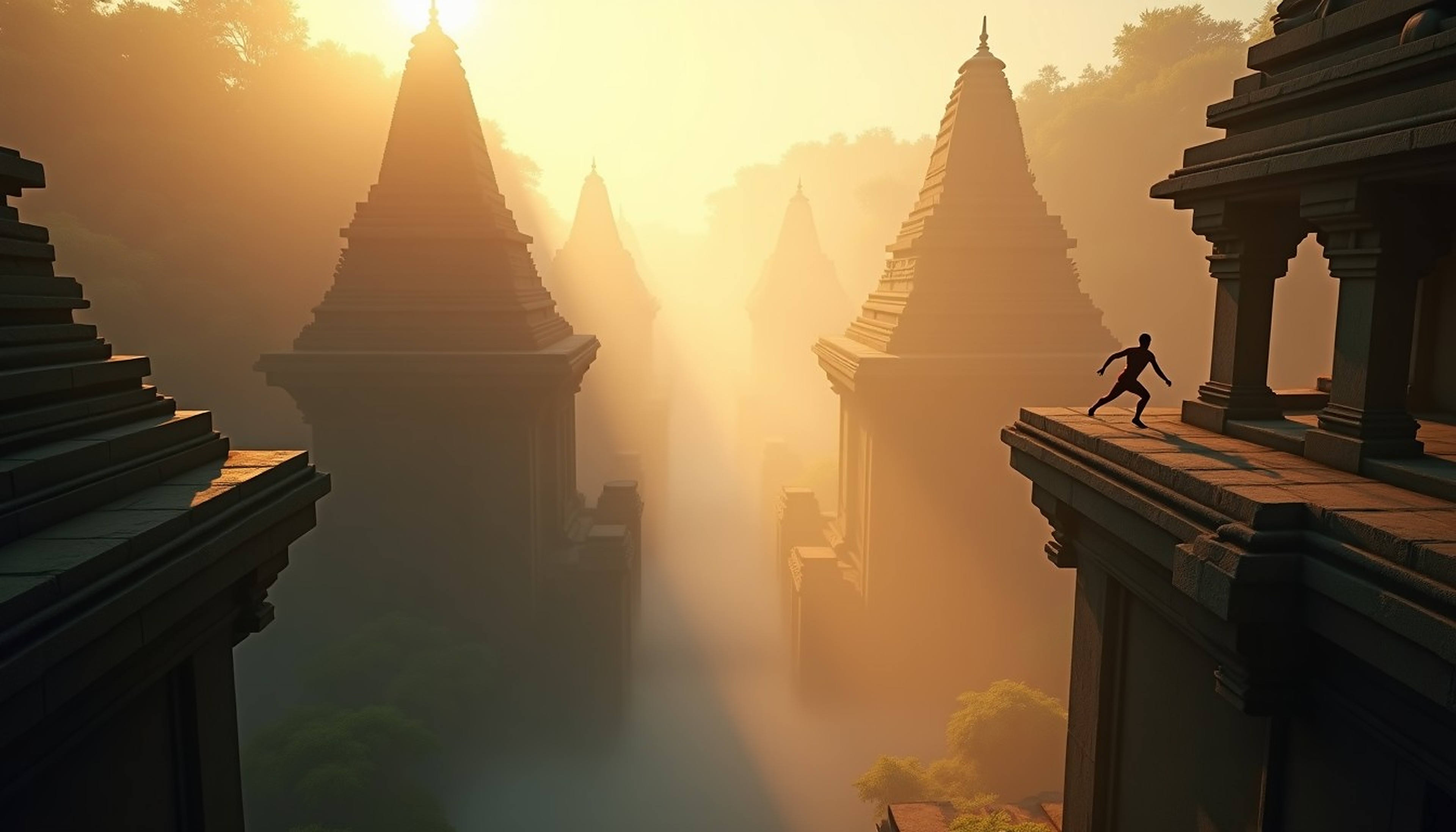 Traversal, Kumari Kandam gameplay, target visual direction (Unreal Engine 5)